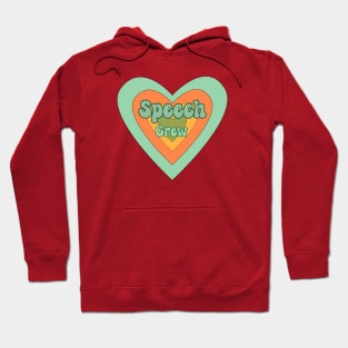 Speech Crew, Speech path, Speech therapy, slp, slpa, Speech language pathology Hoodie